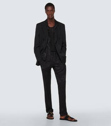 레더 통 샌들 | Tom Ford