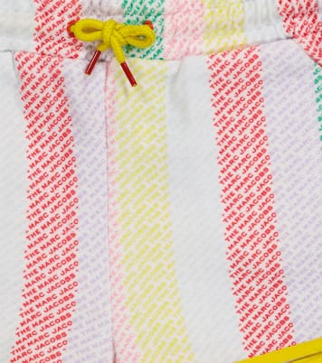 Short à logo en coton mélangé | Marc Jacobs Kids