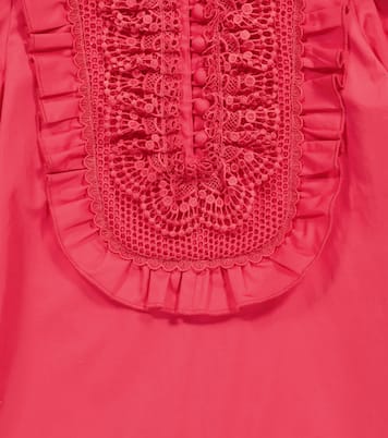 Robe en coton et dentelle | Self-Portrait Kids