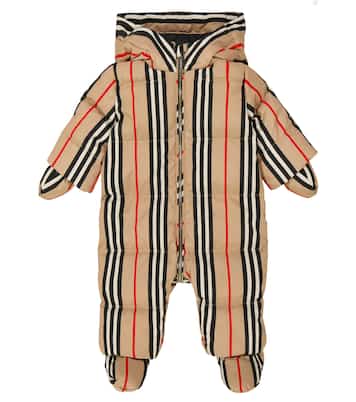 Archive Check down onesie | Burberry Kids