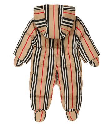 Archive Check down onesie | Burberry Kids