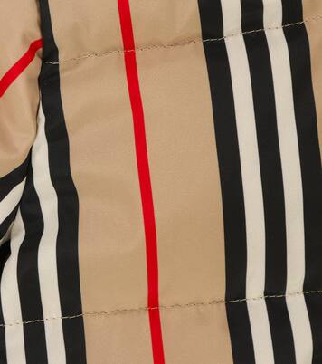 Archive Check down onesie | Burberry Kids