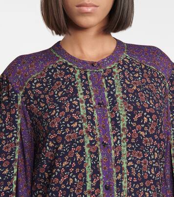 Robe Xanita à fleurs | Veronica Beard