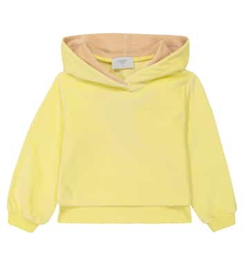 Sweat-shirt à capuche en velours | Paade Mode