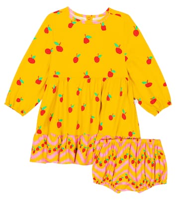 Baby printed twill dress and bloomers set | Stella McCartney Kids