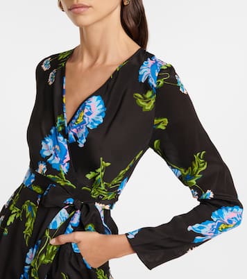 Gulio printed crêpe de chine jumpsuit | Diane von Furstenberg