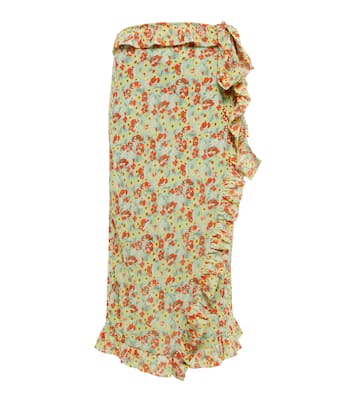 Bedruckter Midirock | Ganni