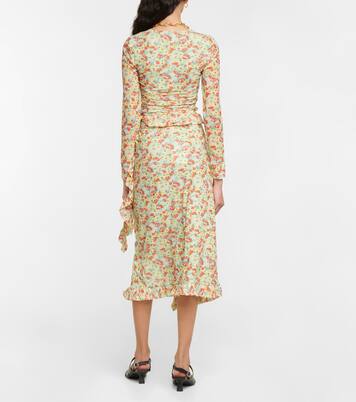 Bedruckter Midirock | Ganni