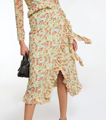 Bedruckter Midirock | Ganni