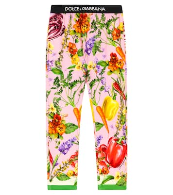 Leggings aus einem Baumwollgemisch | Dolce&Gabbana Kids