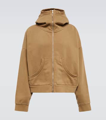 Full Zip cotton hoodie | Entire Studios