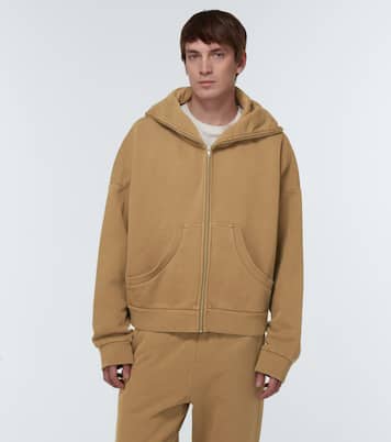Full Zip cotton hoodie | Entire Studios