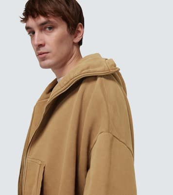 Full Zip cotton hoodie | Entire Studios