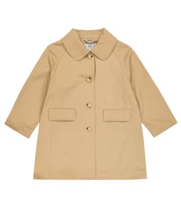 Cotton gabardine trench coat | Il Gufo