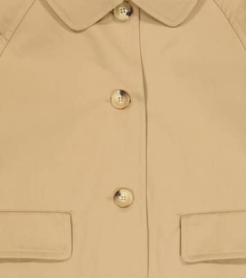 Cotton gabardine trench coat | Il Gufo
