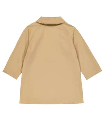 Cotton gabardine trench coat | Il Gufo