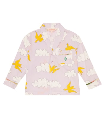 Wolf printed cotton shirt | The Animals Observatory