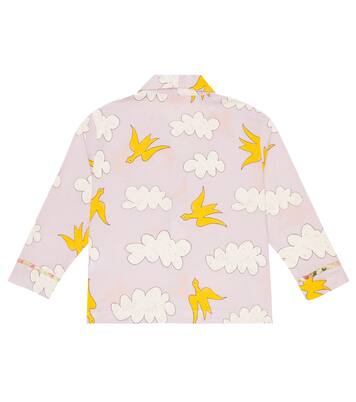 Wolf printed cotton shirt | The Animals Observatory