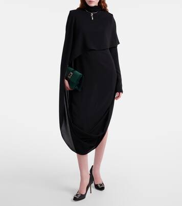 Hangisi 90 embellished satin pumps | Manolo Blahnik