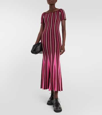 Pleated wool maxi dress | Gabriela Hearst