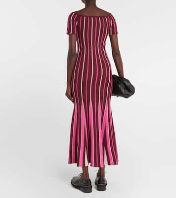 Pleated wool maxi dress | Gabriela Hearst