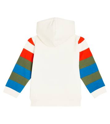 Logo cotton-blend jersey hoodie | Stella McCartney Kids