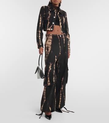 Cropped-Jeansjacke | Dion Lee