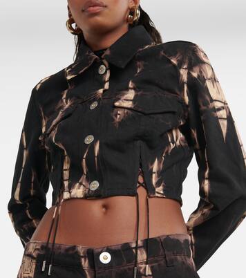 Cropped-Jeansjacke | Dion Lee