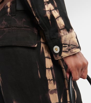 Cropped-Jeansjacke | Dion Lee