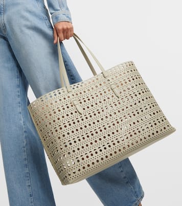 Borsa Mina 44 Vienne Wave in pelle | Alaïa