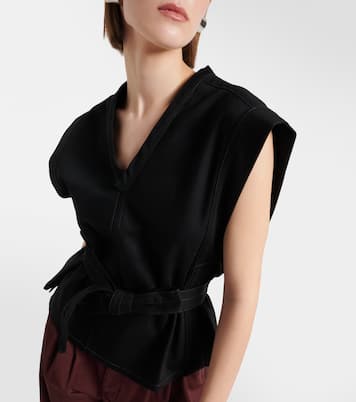 Top Chasuble aus Denim | Lemaire