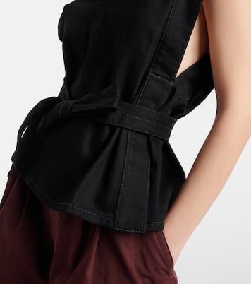 Top Chasuble aus Denim | Lemaire