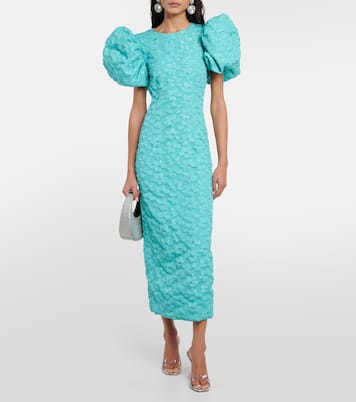 Robe midi en jacquard | Rotate