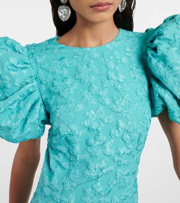 Robe midi en jacquard | Rotate