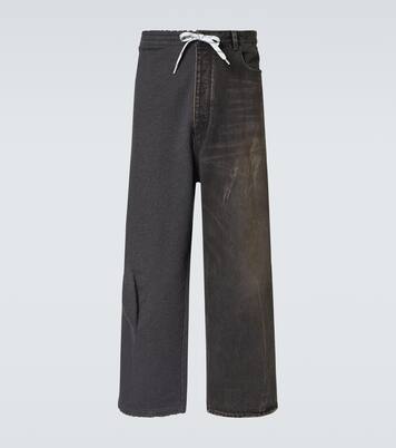 Jean wide à taille mi-haute | Balenciaga