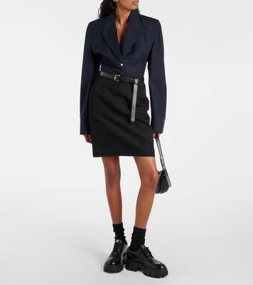 Wool and mohair blazer | Prada