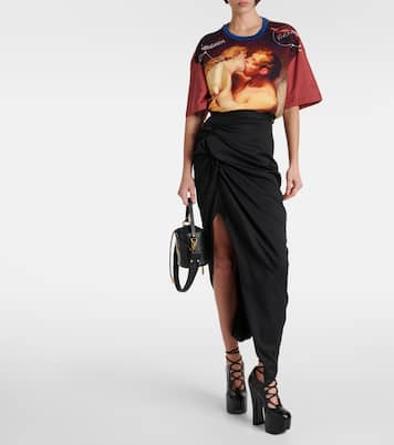 Oversize-T-Shirt Kiss aus Baumwoll-Jersey | Vivienne Westwood