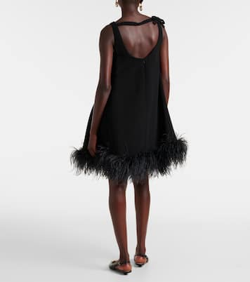 Minikleid mit Federn | Valentino