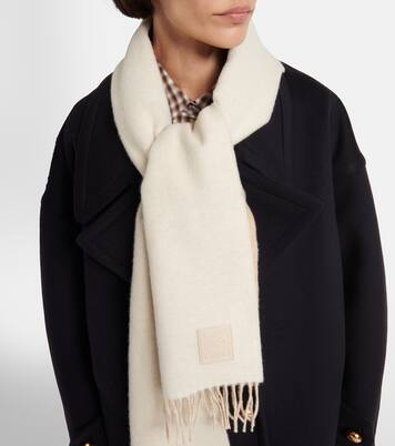 Wool and cashmere scarf | Loewe