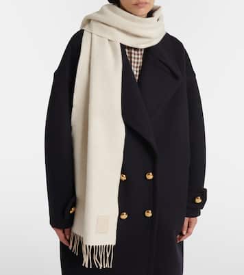 Wool and cashmere scarf | Loewe