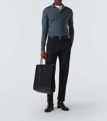 Pantalon droit en coton | Loro Piana
