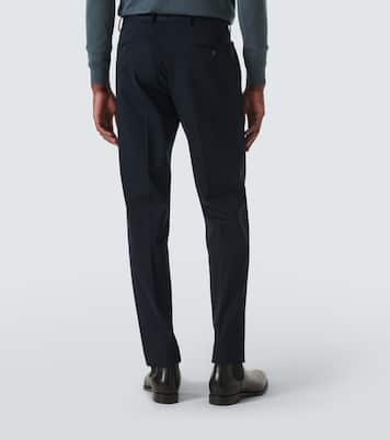 Pantalon droit en coton | Loro Piana