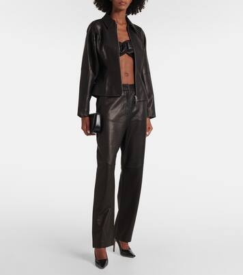 Bralette aus Leder | The Sei