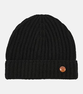 Molly Hogan ribbed-knit cashmere beanie | God's True Cashmere