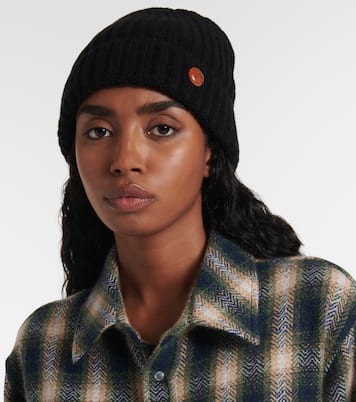 Molly Hogan ribbed-knit cashmere beanie | God's True Cashmere