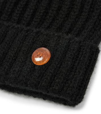 Molly Hogan ribbed-knit cashmere beanie | God's True Cashmere