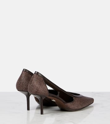 Pumps Straw mit Leder | Max Mara