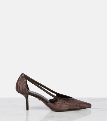 Pumps Straw mit Leder | Max Mara