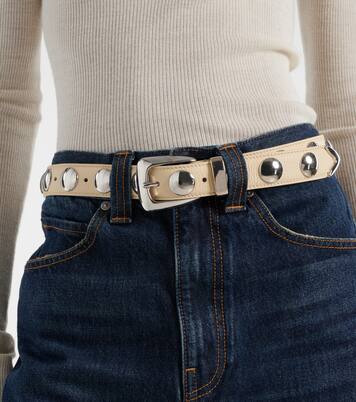 Verzierter Gürtel Benny aus Leder | Khaite