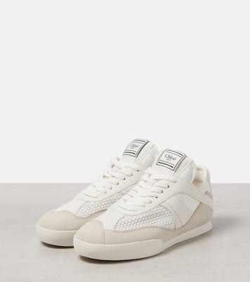 Chloé Kick 레더 로우탑 스니커즈 | Chloé